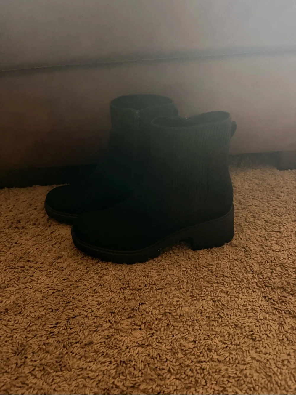 Women’s Black Chelsea Booties